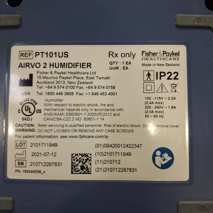 Fisher & Paykel Airvo 2 Humidified High Flow Therapy Unit