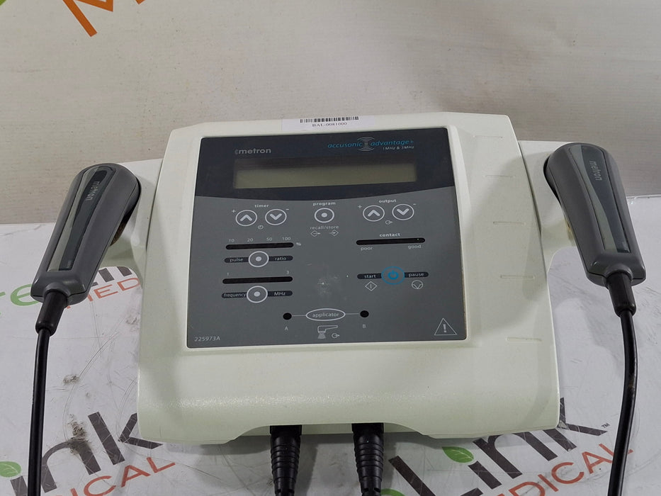 Metron Medical Accusonic Advantage Ultrasound