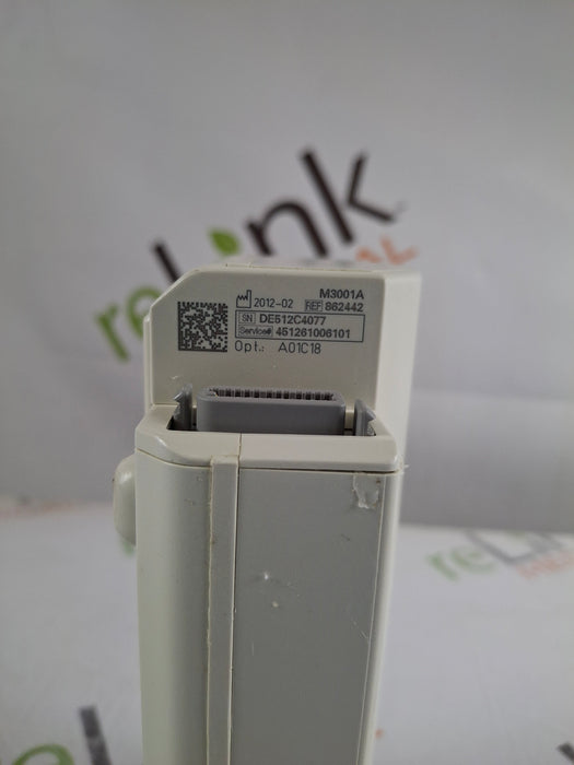 Philips M3001A-A01C18 Fast SpO2, NIBP, 12 lead ECG, Temp, IBP MMS Module