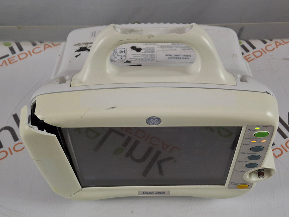 GE Healthcare Dash 3000 - GE/Nellcor SpO2 Patient Monitor