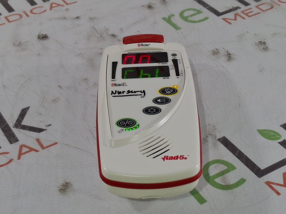 Masimo Rad-5v Handheld Pulse Oximeter Medical