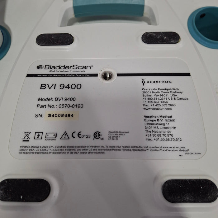 Verathon Medical, Inc BVI 9400 Bladderscan