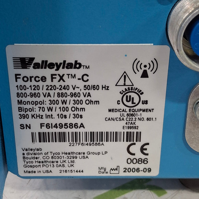 Covidien Valleylab Force FX-C Electrosurgical Generator