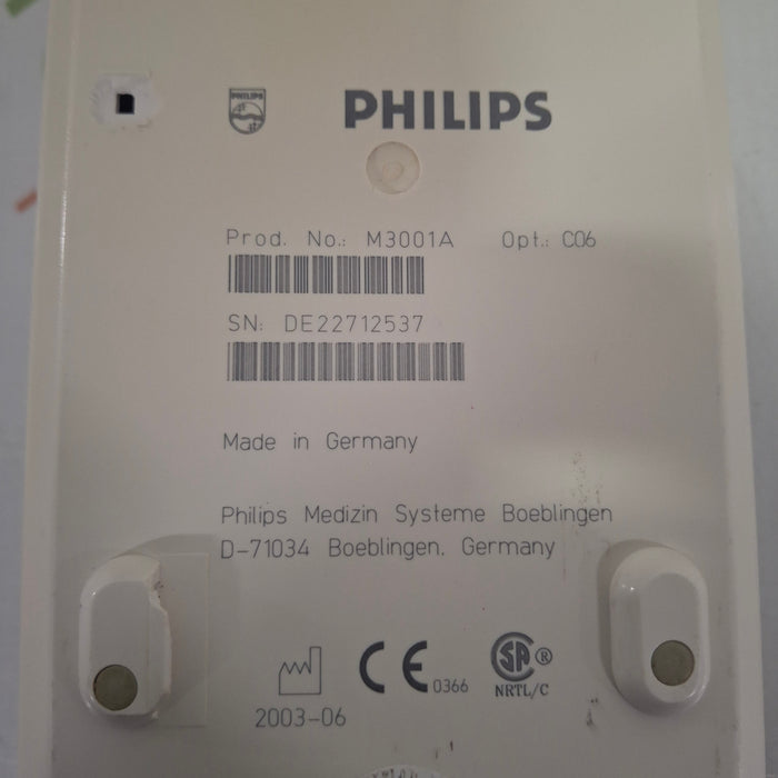 Philips M3001A-C06 Fast SpO2, NIBP, ECG, Temp, IBP MMS Module