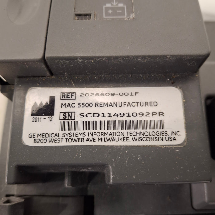 GE Healthcare MAC 5500 ECG with CAM Module