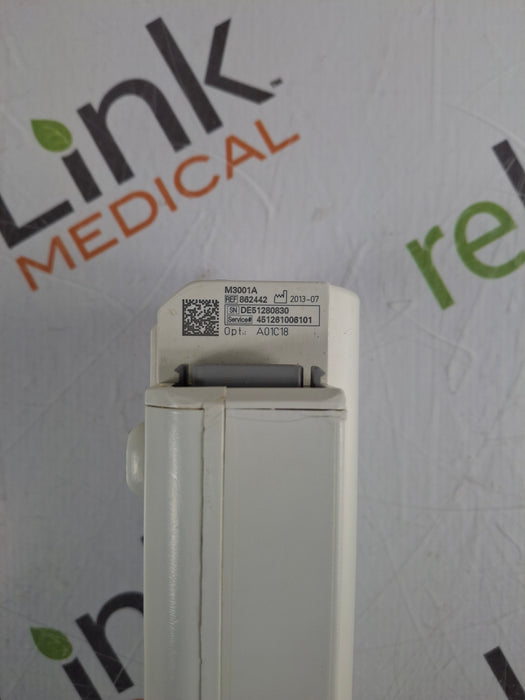 Philips M3001A-A01C18 Fast SpO2, NIBP, 12 lead ECG, Temp, IBP MMS Module