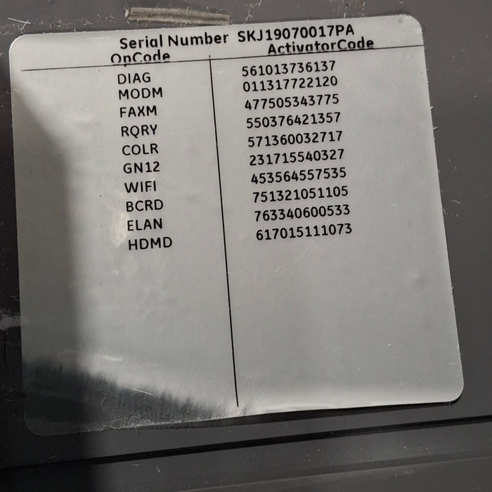 GE Healthcare MAC 5500 HD ECG without CAM Module