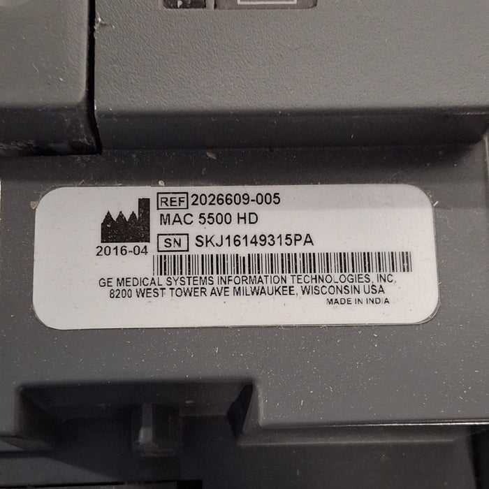 GE Healthcare MAC 5500 HD ECG without CAM Module
