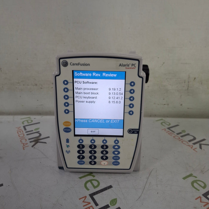 CareFusion Alaris 8015 Large Screen POC Infusion Pump