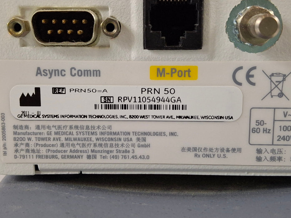 GE Healthcare PRN 50-M Printer Recorder