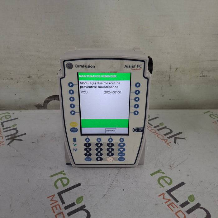 CareFusion Alaris 8015 Large Screen POC Infusion Pump