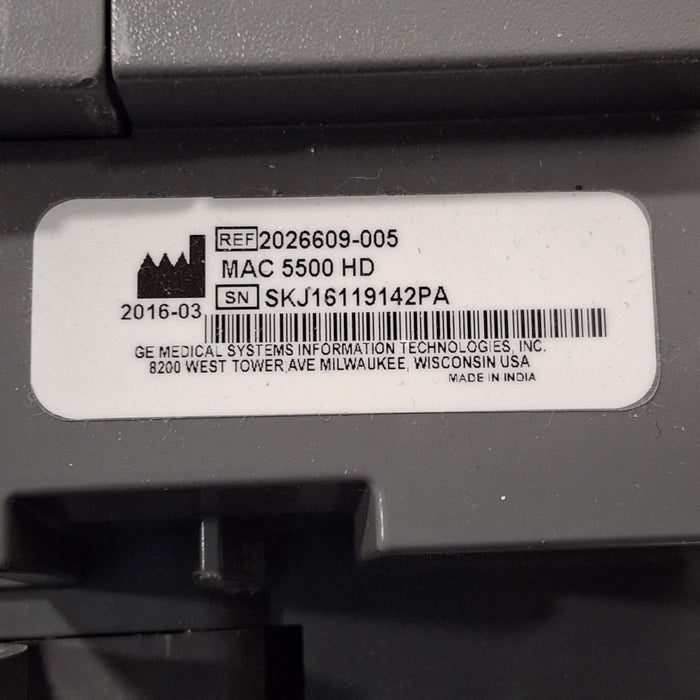 GE Healthcare MAC 5500 HD ECG without CAM Module