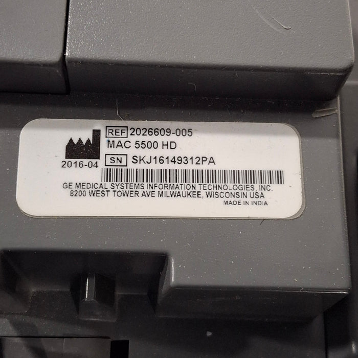 GE Healthcare MAC 5500 HD ECG without CAM Module