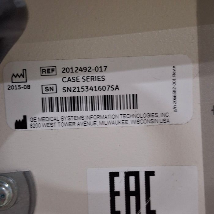 GE Healthcare Case Stress Test Console