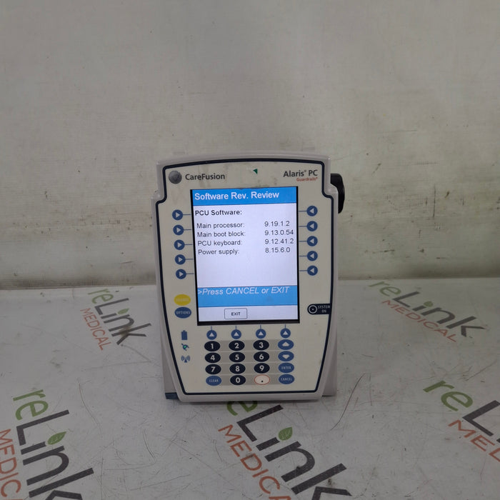 CareFusion Alaris 8015 Large Screen POC Infusion Pump