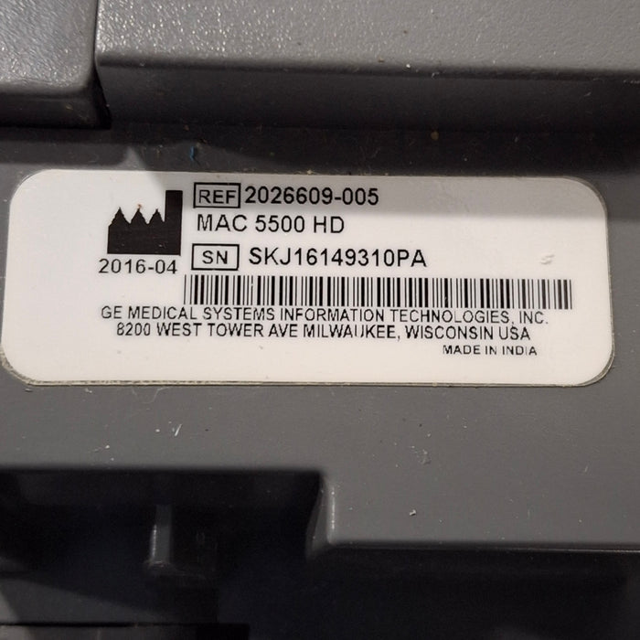GE Healthcare MAC 5500 HD ECG without CAM Module