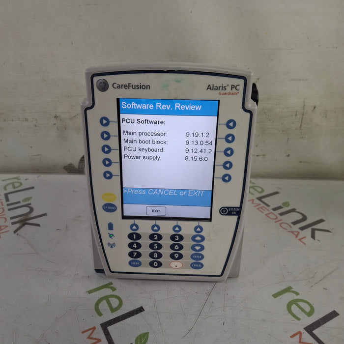 CareFusion Alaris 8015 Large Screen POC Infusion Pump