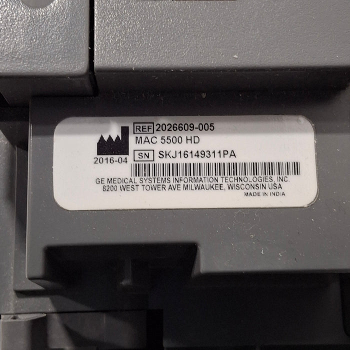 GE Healthcare MAC 5500 HD ECG without CAM Module