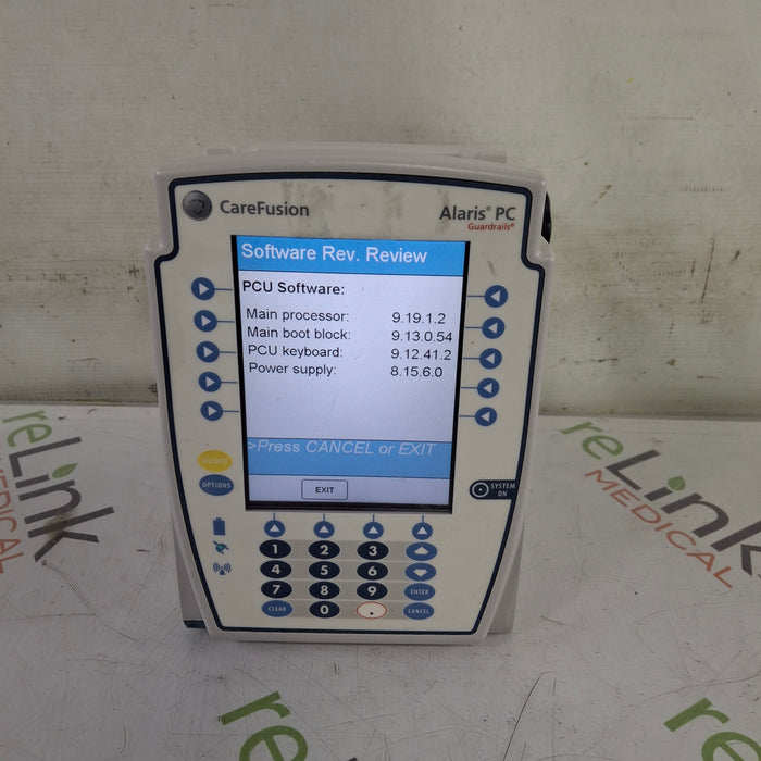 CareFusion Alaris 8015 Large Screen POC Infusion Pump