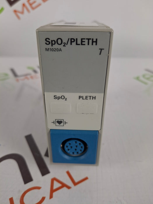 Hewlett Packard M1020A SpO2/PLETH Single Parameter Module