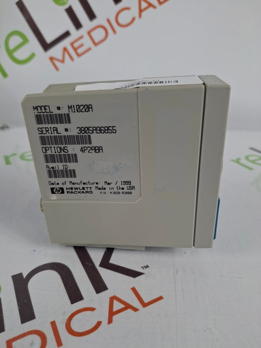 Hewlett Packard M1020A SpO2/PLETH Single Parameter Module