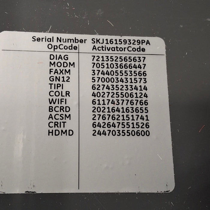 GE Healthcare MAC 5500 HD ECG without CAM Module