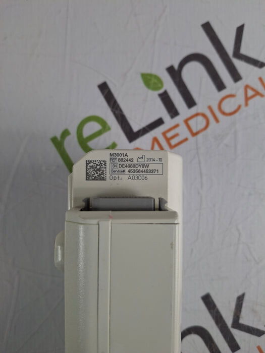 Philips M3001A-A03C06 Masimo SpO2, NIBP, ECG, Temp, IBP MMS Module