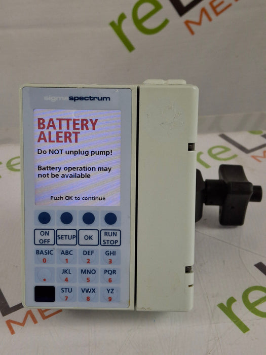 Baxter Sigma Spectrum 6.05.13 without Battery Infusion Pump