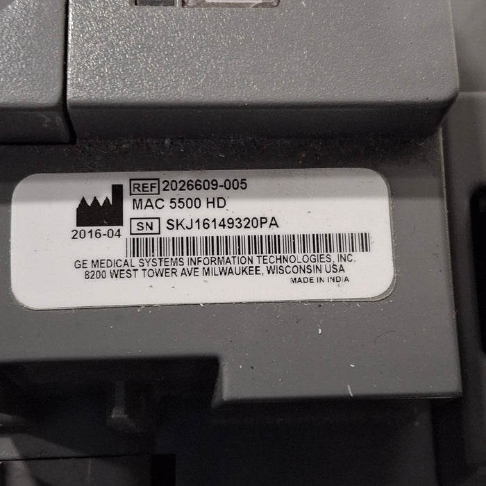 GE Healthcare MAC 5500 HD ECG without CAM Module
