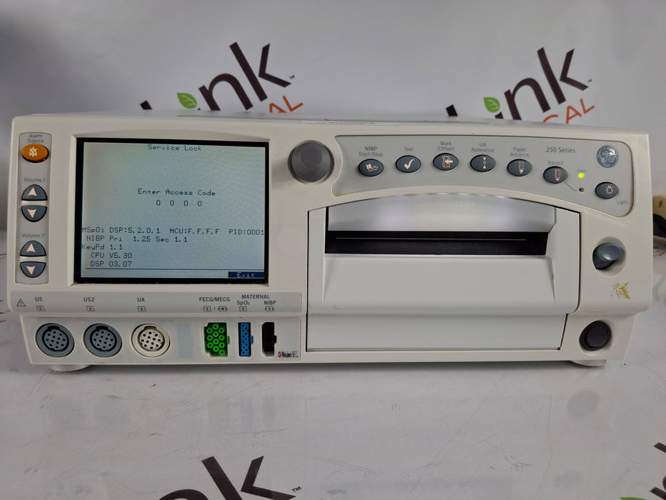 GE Healthcare Corometrics 250 Series Model 259 Fetal Monitor