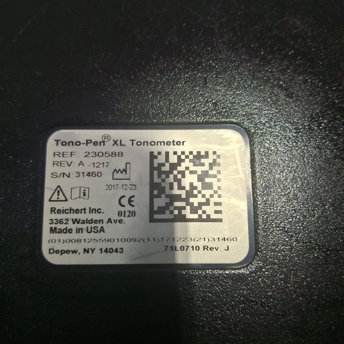 Reichert Tono-Pen XL Applanation Tonometer