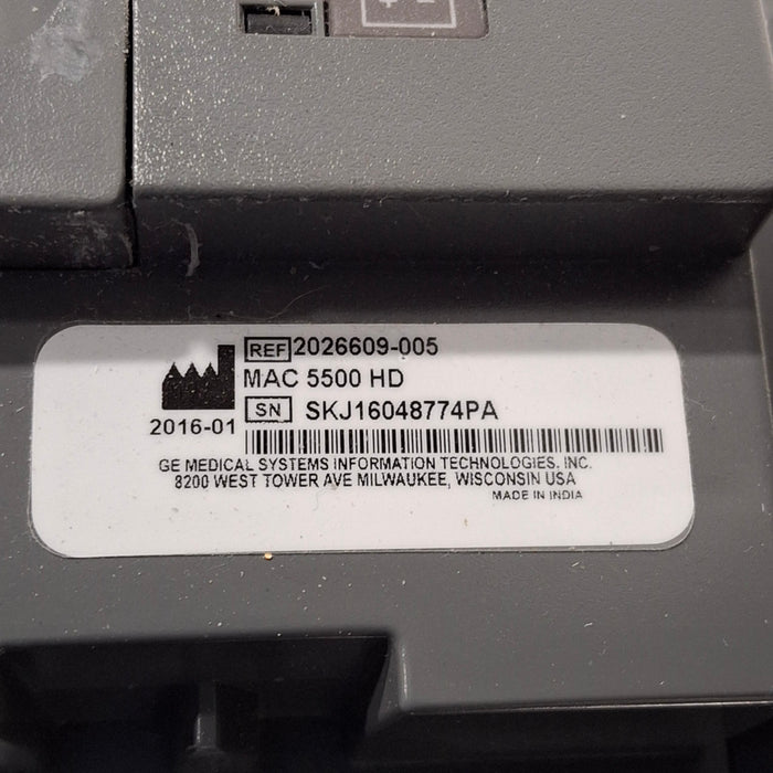 GE Healthcare MAC 5500 HD ECG without CAM Module