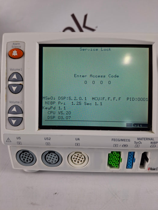 GE Healthcare Corometrics 250cx Series Model 259cx-a Fetal Monitor