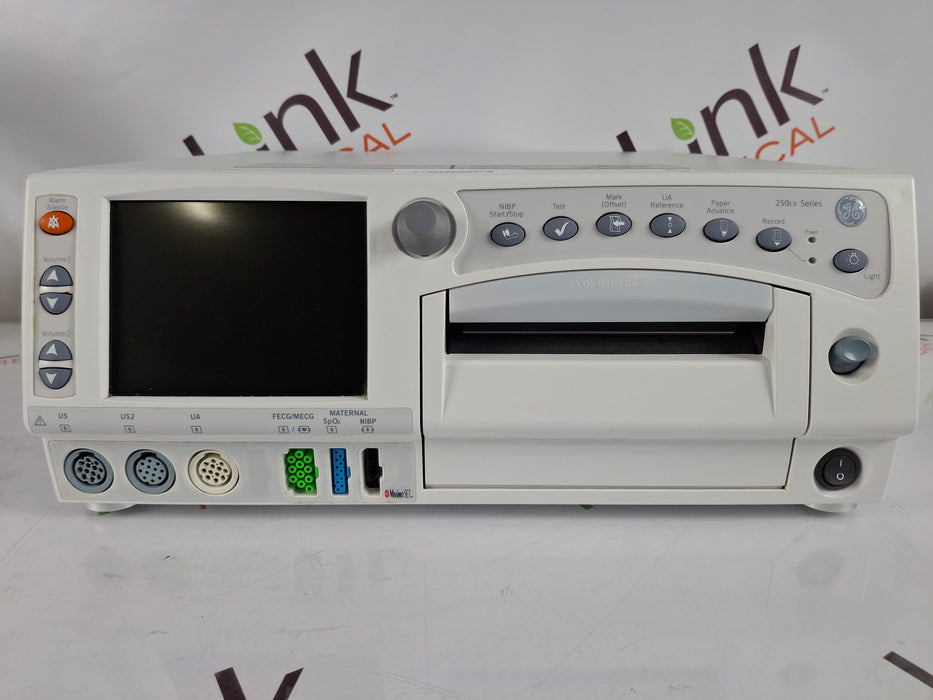 GE Healthcare Corometrics 250cx Series Model 259cx-a Fetal Monitor