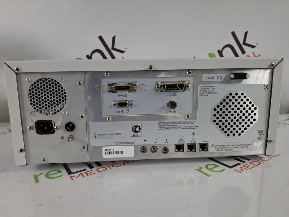 GE Healthcare Corometrics 250cx Series Model 259cx-a Fetal Monitor