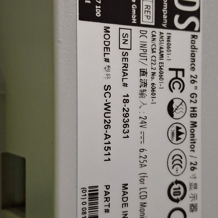 NDS Surgical Imaging Radiance 26" Surgical Display