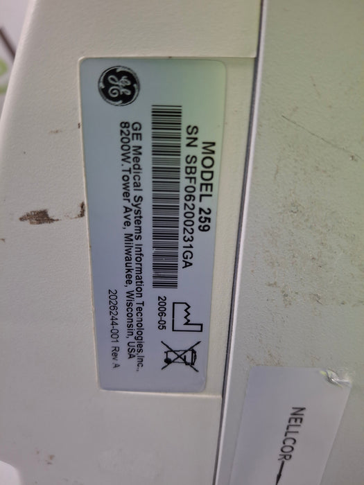 GE Healthcare Corometrics 250 Series Model 259 Fetal Monitor