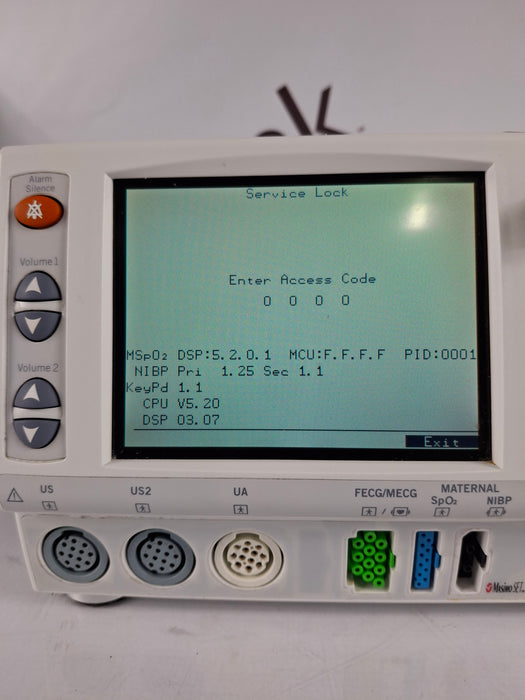 GE Healthcare Corometrics 250cx Series Model 259cx-a Fetal Monitor