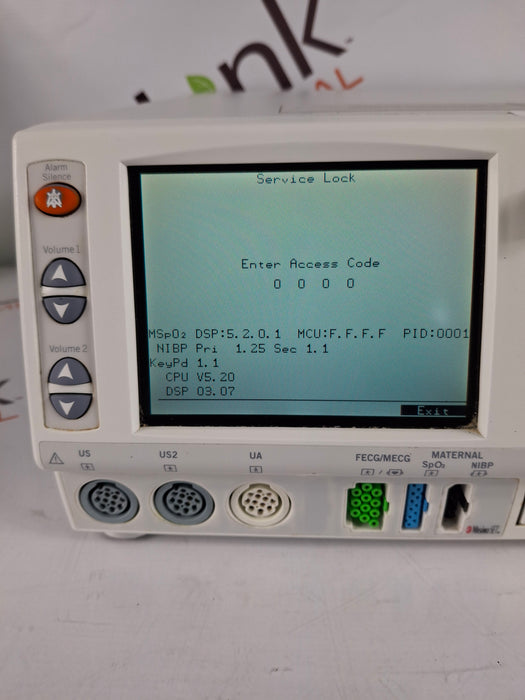 GE Healthcare Corometrics 250cx Series Model 259cx-a Fetal Monitor