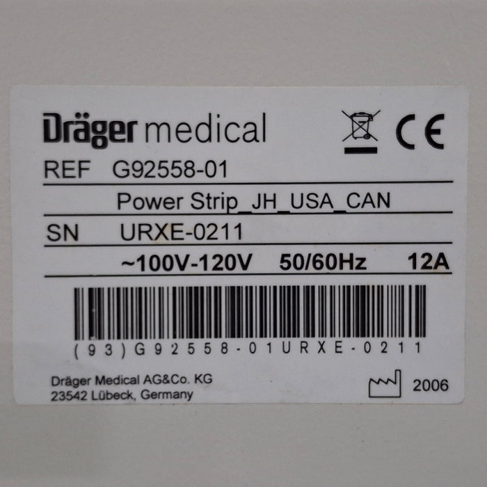 Draeger Medical G92558 Power Strip