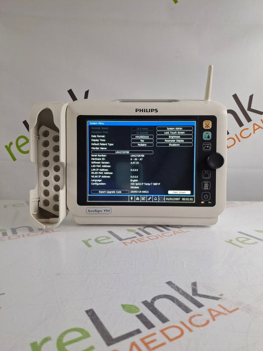 Philips SureSigns VS4 Vital Signs Monitor