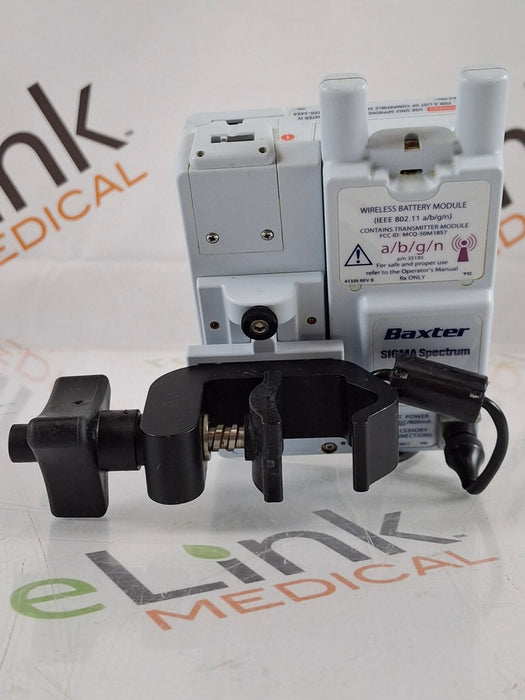 Baxter Sigma Spectrum 8.00.04 w/ A/B/G/N Battery Infusion Pump