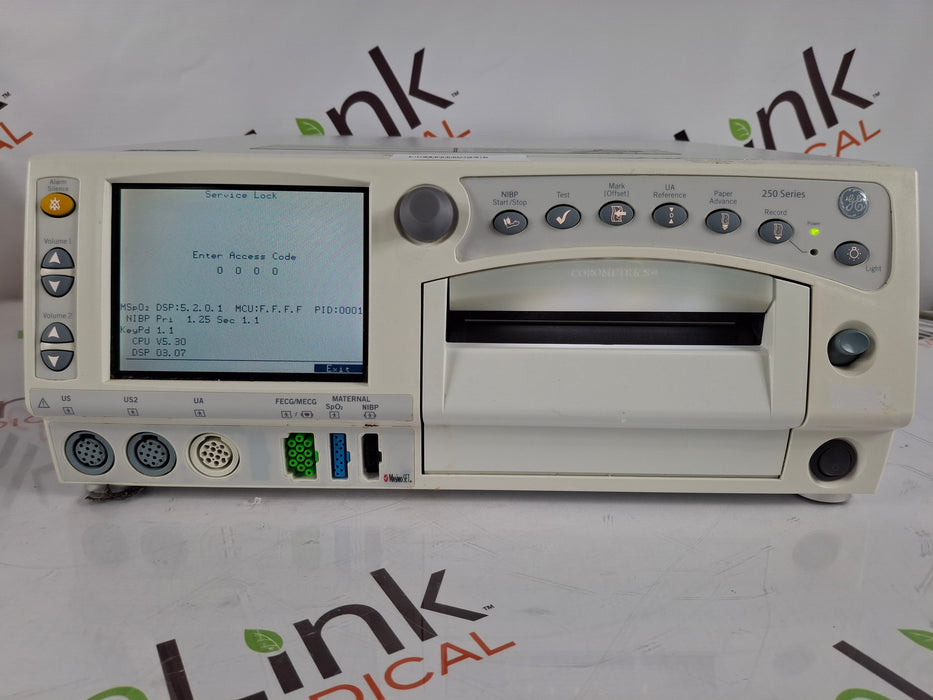 GE Healthcare Corometrics 250 Series Model 259 Fetal Monitor