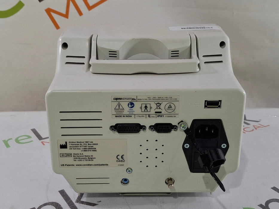 Oridion Capnostream 20P Capnography Monitor