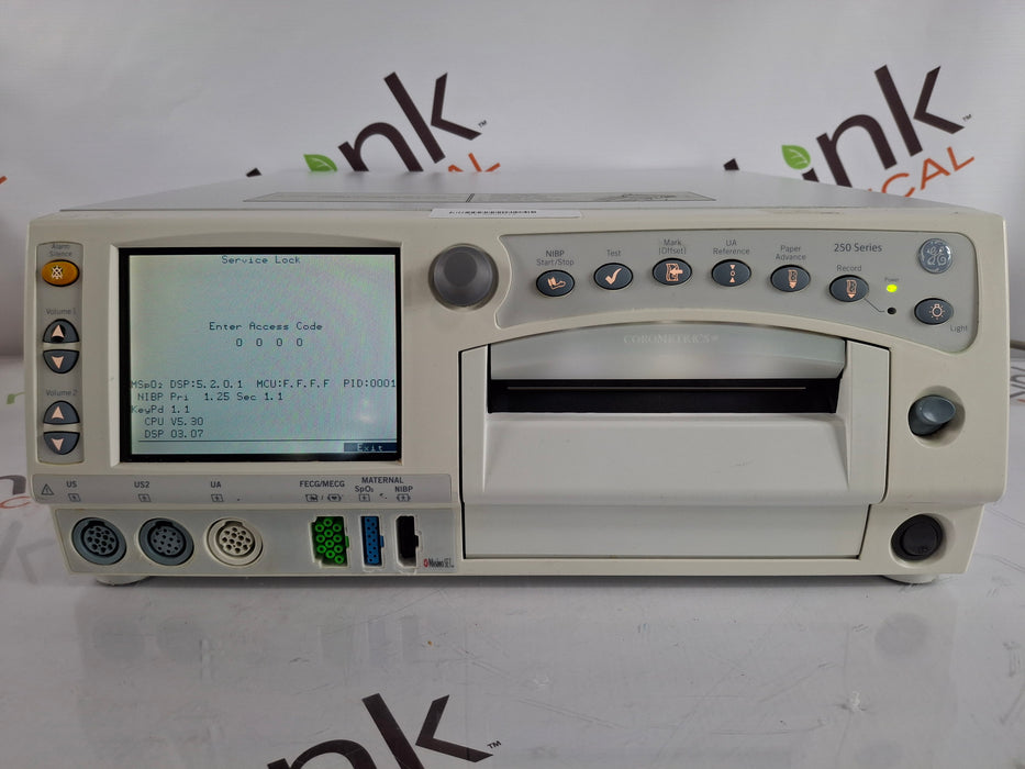 GE Healthcare Corometrics 250 Series Model 259 Fetal Monitor