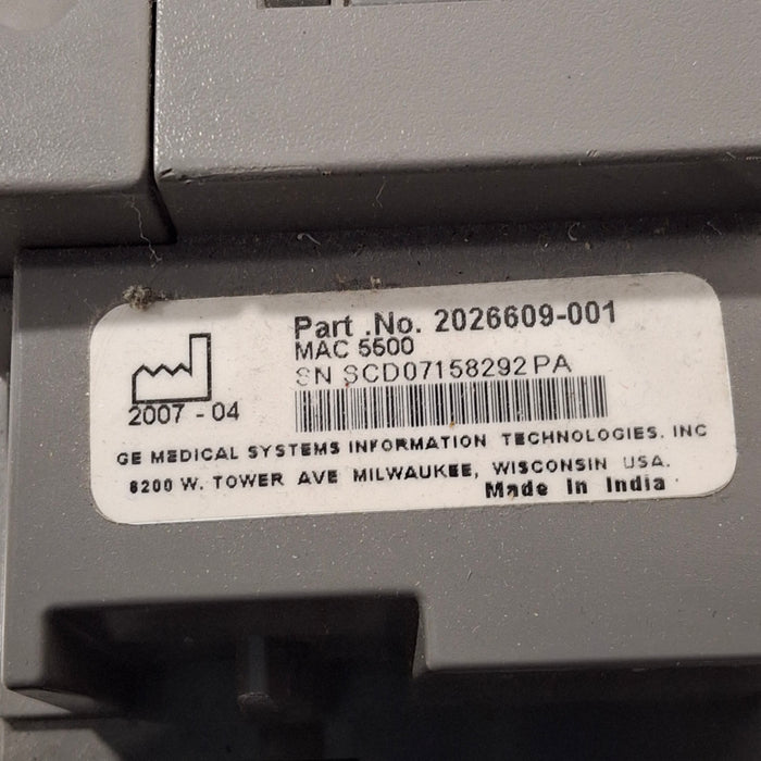 GE Healthcare MAC 5500 HD ECG without CAM Module