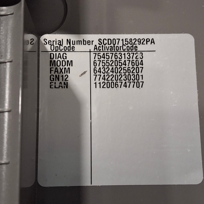 GE Healthcare MAC 5500 HD ECG without CAM Module