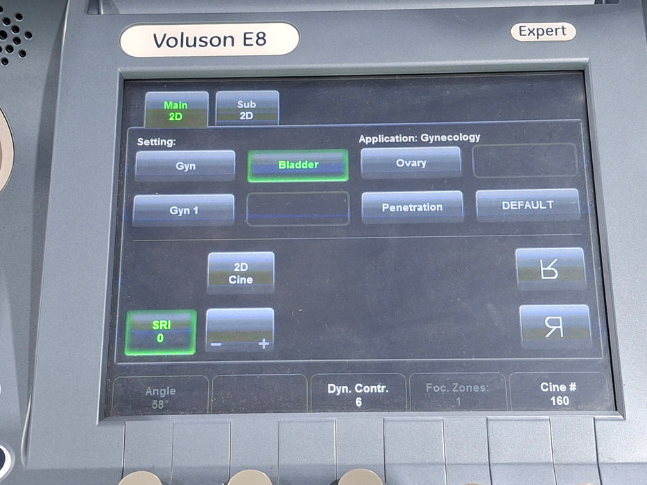 GE Healthcare Voluson E8 Ultrasound