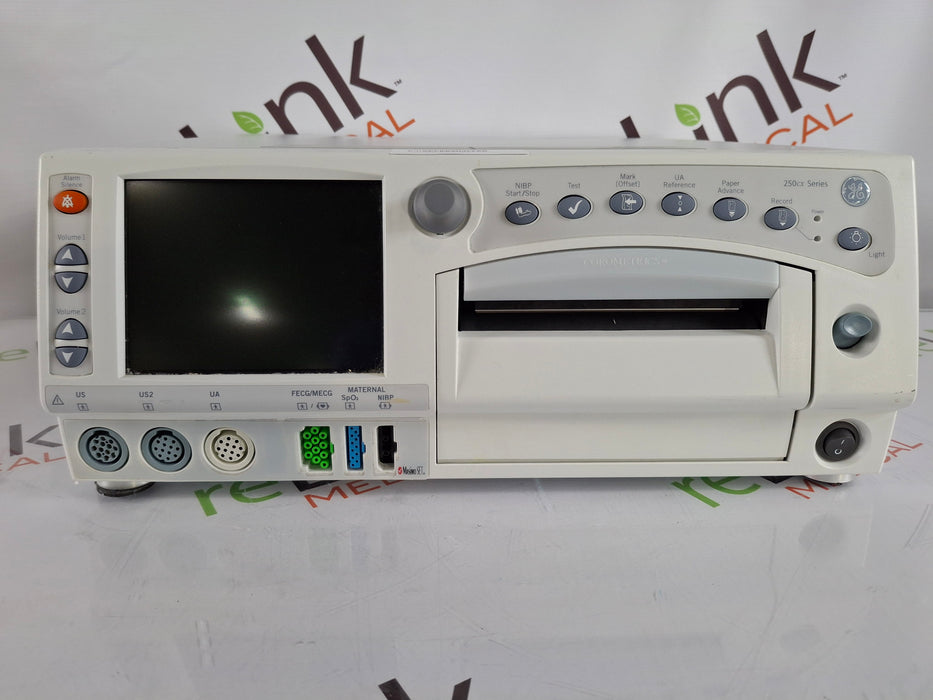 GE Healthcare Corometrics 250cx Series Model 259cx-a Fetal Monitor