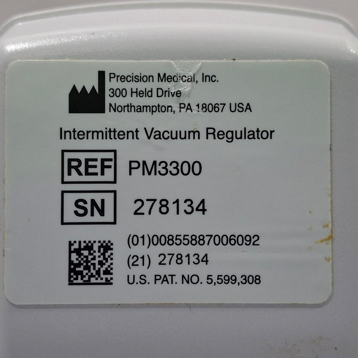 Precision Medical PM3300 Intermittent Vacuum Regulator
